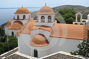 Churches of the monastery Savvas, Kalymnos