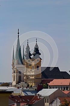 Churches in Nitra, Slovakia, Europe