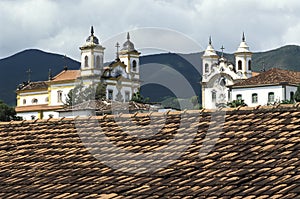 The churches of SÃÂ£o Francisco and Nossa Senhora do Carmo in Mar photo