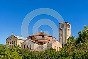 Churches in Torcello island, italy photo