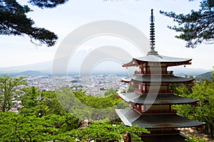 Chureito Pagoda photo