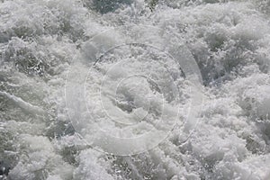 Churning Sea Close-up