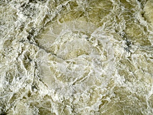 Churning water of the Snake River in spring