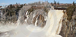 chute montmorency waterfall