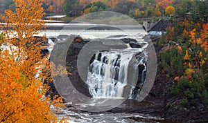 Chutes de la Chudiere near Quebec city