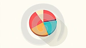 chvisualization fading pie chart