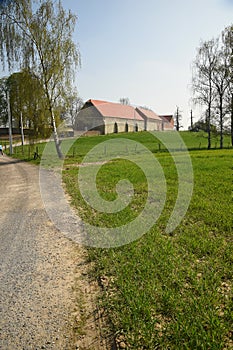 ChÃ¢teau d`Hougoumont at Waterloo. Belgium.