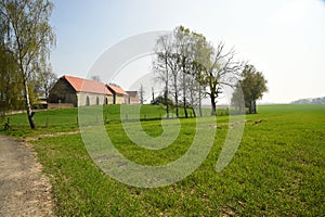 ChÃ¢teau d`Hougoumont at Waterloo. Belgium.