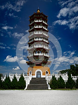 Ci`en Pagoda tower in Taiwan