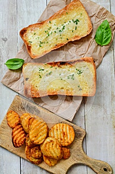 Ciabatta bread sandwich