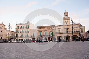 Ciaia square in Fasano
