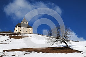 Ciastel de Tor, San Martino in Badia, Alta Badia, Italy. photo