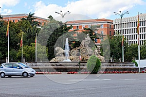 Fuente de Cibeles or La Cibeles, Madrid, Spain photo
