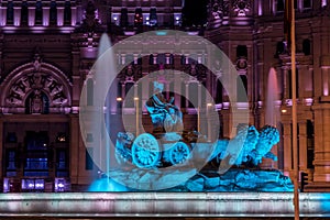 Cibeles Palace in Madrid, Spain