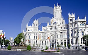 Cibeles place in Madrid, Spain photo