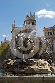 Cibeles portrait zoom photo