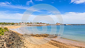 Ciboure beach in south-western France.