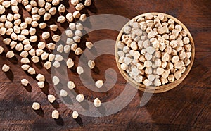 Cicer arietinum - Organic Dried Raw Chickpeas