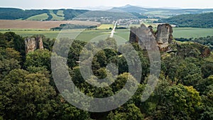 Cicva castle ruins, Sedliska - Podcicva, Slovakia