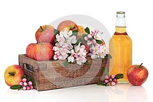 Cider, Apples and Flower Blossom