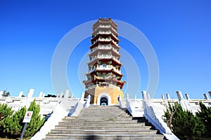 Cien tower in Sun Moon lake ,Taiwan