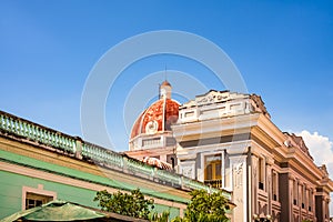 Cienfuegos City Hall building on the Jose Marti square, the main square of the city, Cienfuegos Province, Cuba