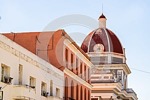 Cienfuegos City Hall building on the Jose Marti square, the main square of the city, Cienfuegos Province, Cuba