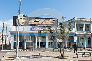 Urban scene in Cienfuegos, Cuba.