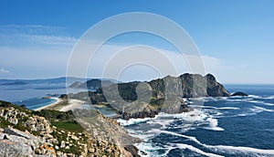 Cies Islands, Galicia, Spain photo