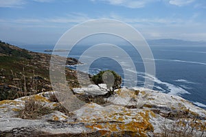 Cies Islands, Vigo, Spain.Lighthouse