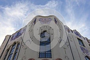 Cifrapalota building in Kecskemet, Hungary