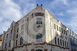 Cifrapalota building in Kecskemet, Hungary photo