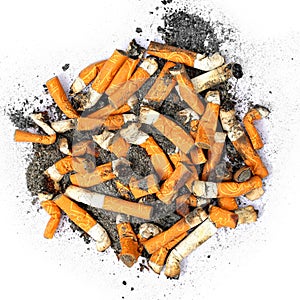 Cigarette butts