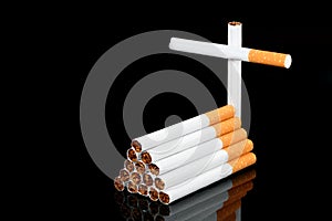 Cigarettes coffin