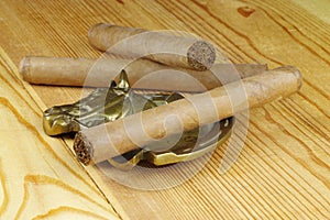 Cigars on the table