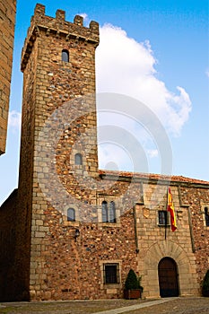 Ciguenas house tower Caceres Extremadura