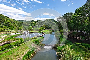 Cihu park at daxi disctict of taoyuan city