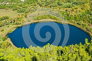 Cikola river source in Croatia