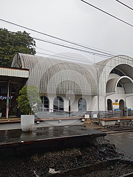 Cilebut Station in Indonesia, Bogor Regency