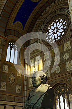 CImitero Monumentale of Milan, Italy: Famedio