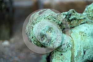 CImitero Monumentale of Milan, Italy: a tomb