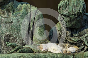 CImitero Monumentale of Milan, Italy: a tomb