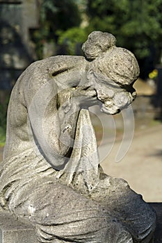 CImitero Monumentale of Milan, Italy: a tomb