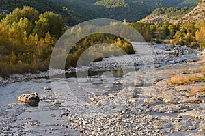 The Cinca river valley in the Aragonese Pyrenees