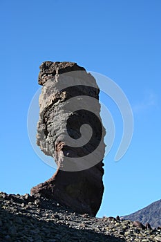 Cinchado rock of Los Roques photo