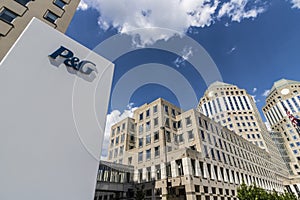 Cincinnati - Circa May 2017: Procter & Gamble Corporate Headquarters. P&G is an American Multinational Consumer Goods Company VII