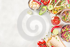 Mexican food concept. Cinco de Mayo food photo