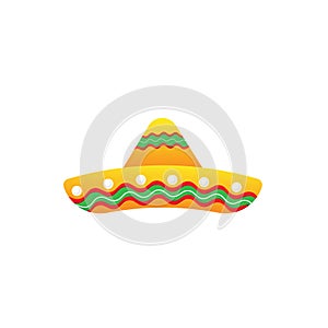 Cinco de Mayo -May 5th- typography banner vector. Mexican sombrero hat. Collection of Cinco de Mayo design vector illustration ele photo