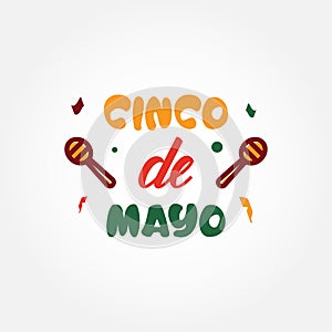 Cinco De Mayo Vector Design Illustration For Celebrate Moment photo