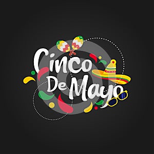 Cinco De Mayo Vector Design Illustration For Celebrate Moment photo